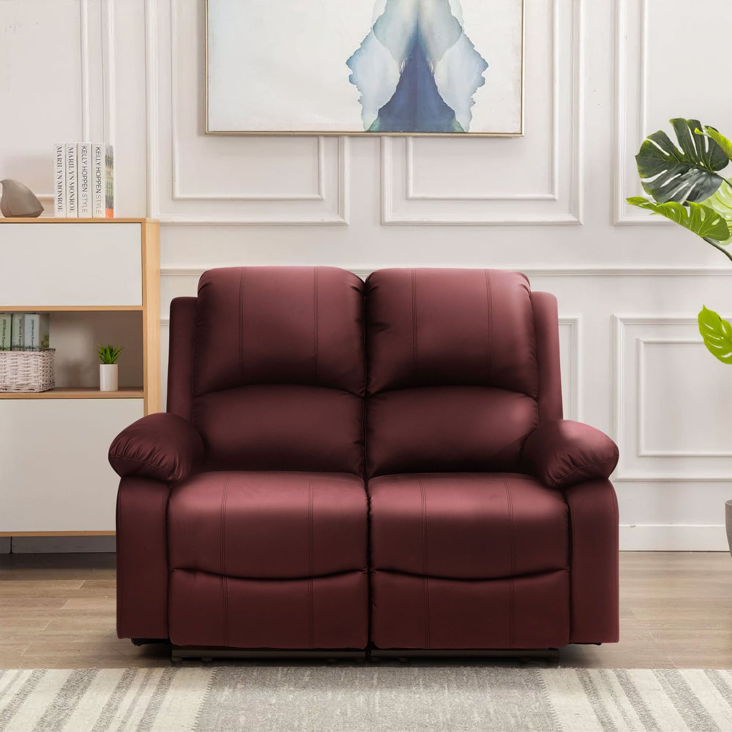 Milan Reclining Luxury Faux Leather Sofa Set - Indulge in the Ultimate Comfort and Style for Your Living Room