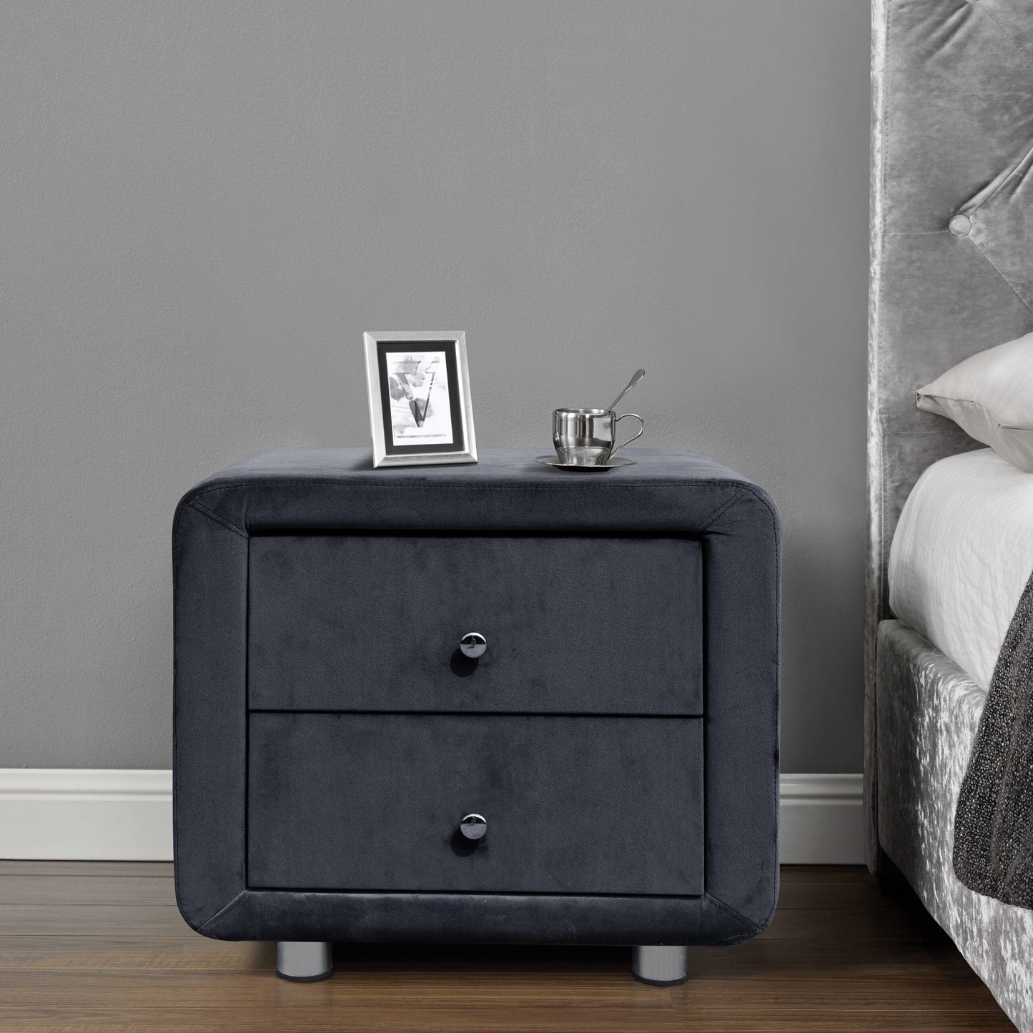 Marsala Plush Velvet Bedroom Furniture - Luxe & Soft Touch for Your Elegant Bedroom Decor